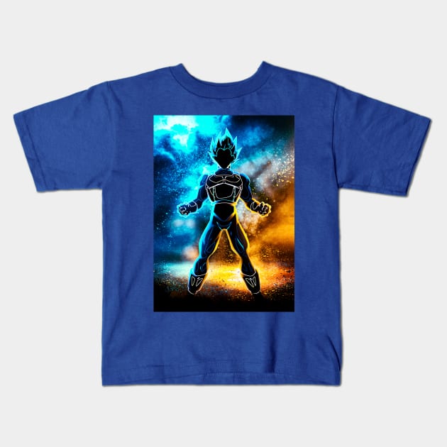 Vegeta super saiyan Kids T-Shirt by San Creative